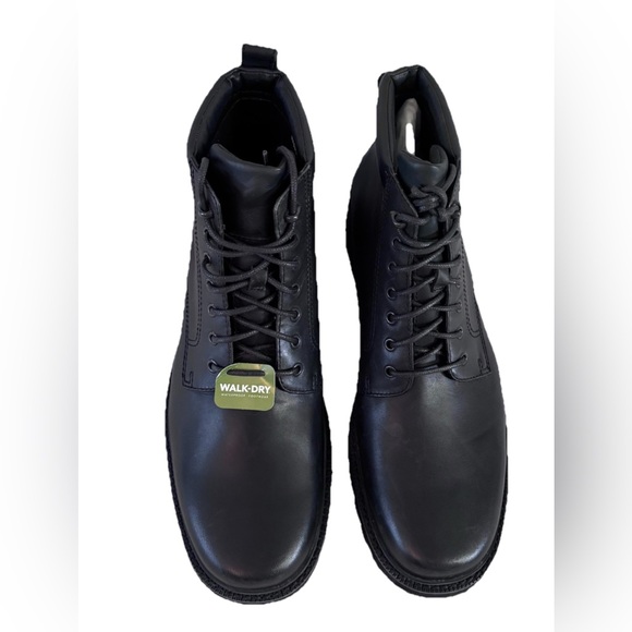 Rockport Men's Waterproof Hydro-Shield Walk-Dry Bismark Black Boots NWT 13 M - Picture 3 of 11